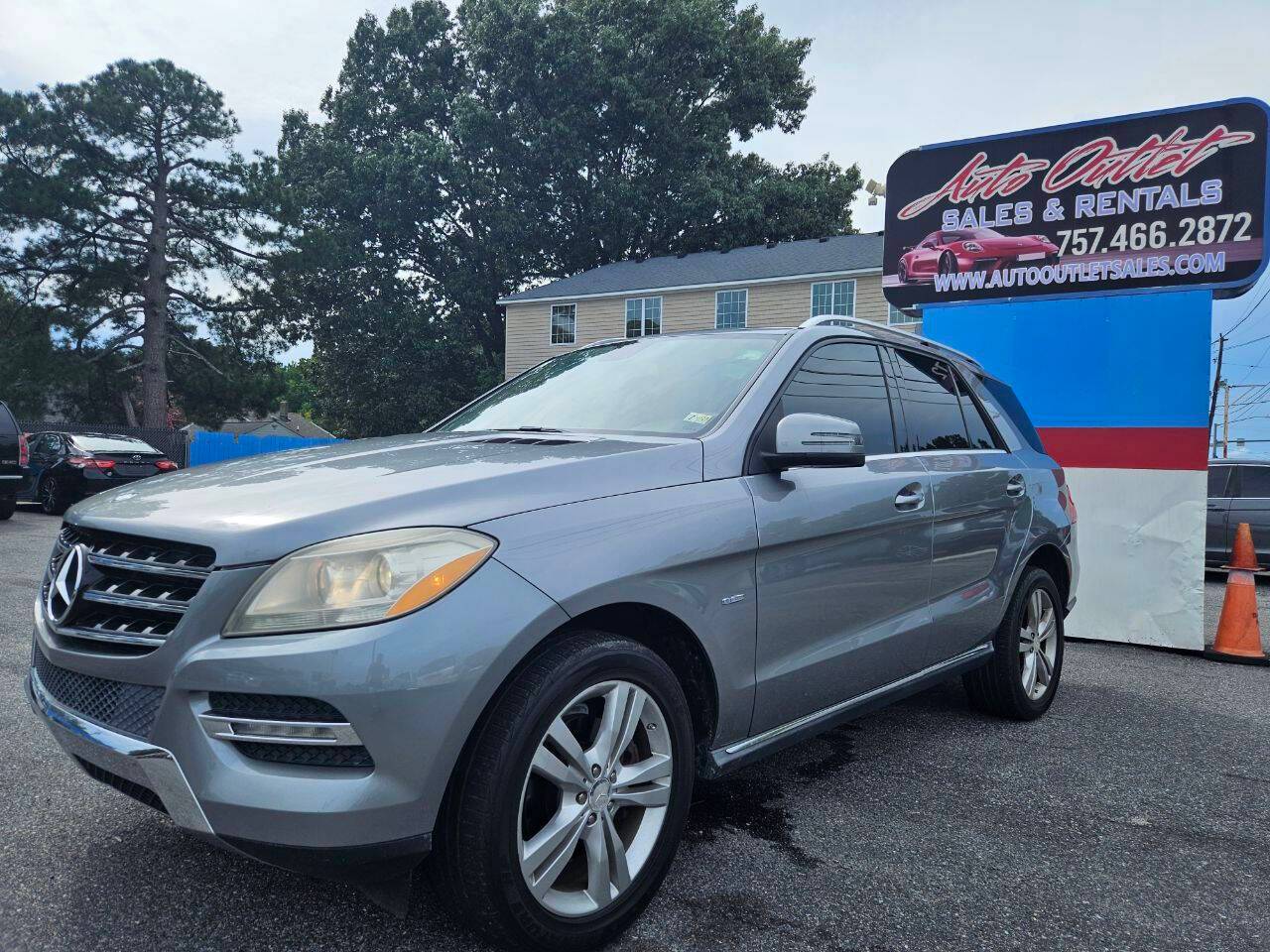 2012 Mercedes-Benz M-Class ML 350 — SUV — 123,278 mi — Norfolk, VA