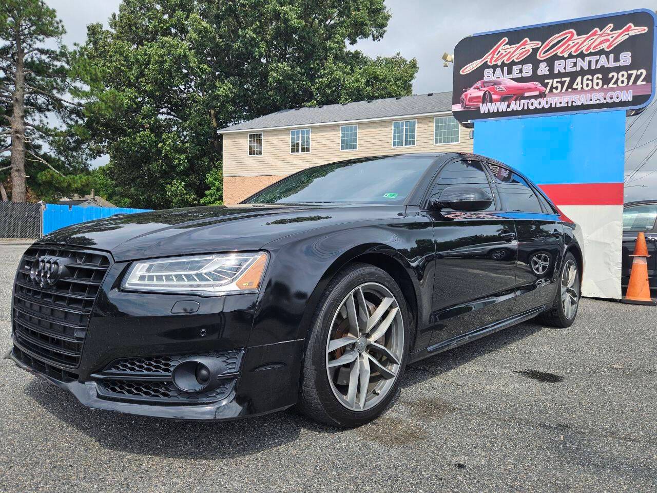 2017 Audi A8 4.0T — Sedan — 142,923 mi — Norfolk, VA