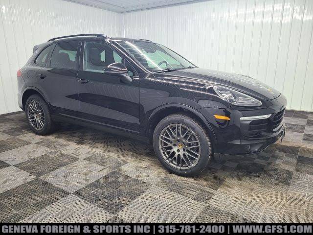 2017 Porsche Cayenne Platinum Edition