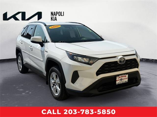 2019 Toyota RAV4 Hybrid LE — SUV — 76,843 mi — Milford, CT