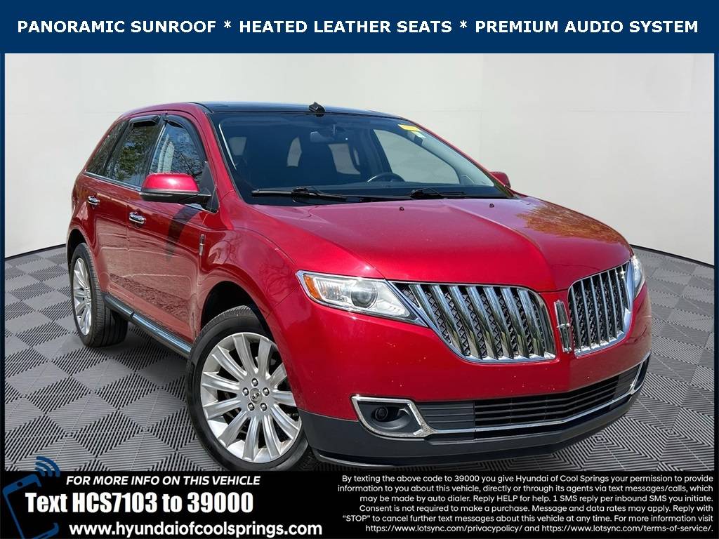 2012 Lincoln MKX AWD — SUV — 133,086 mi — Franklin, TN