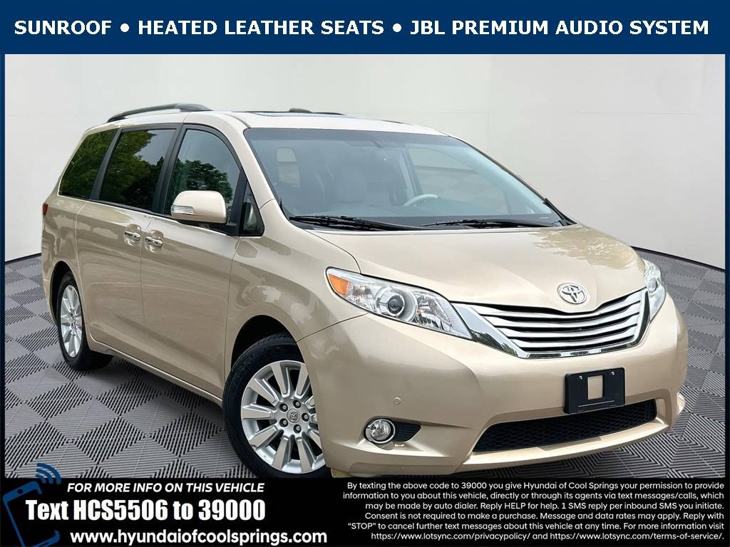 2014 Toyota Sienna XLE — Minivan — 66,204 mi — Franklin, TN