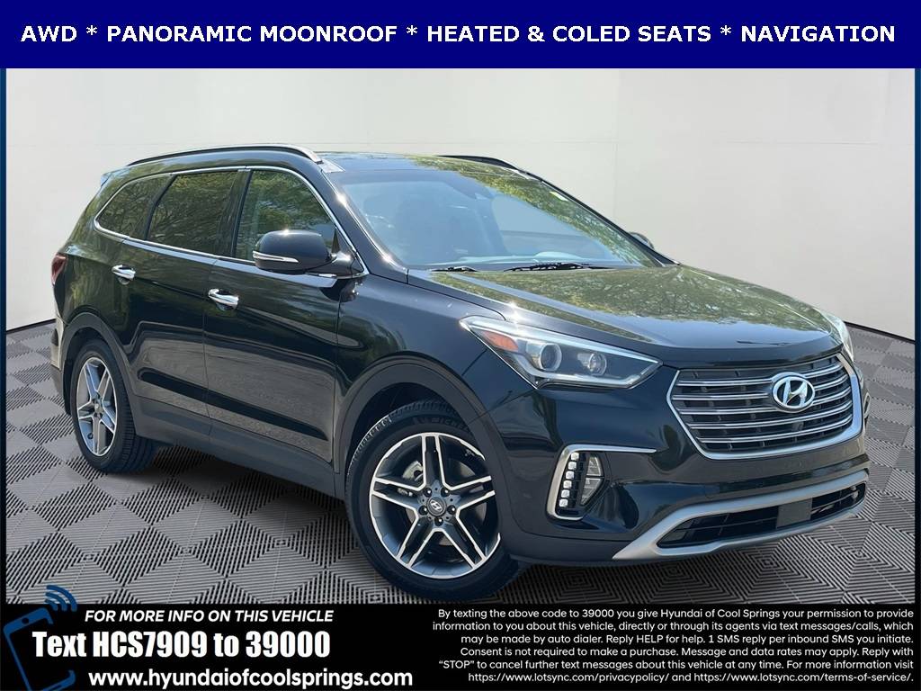 2017 Hyundai Santa Fe SE Ultimate — SUV — 74,122 mi — Franklin, TN