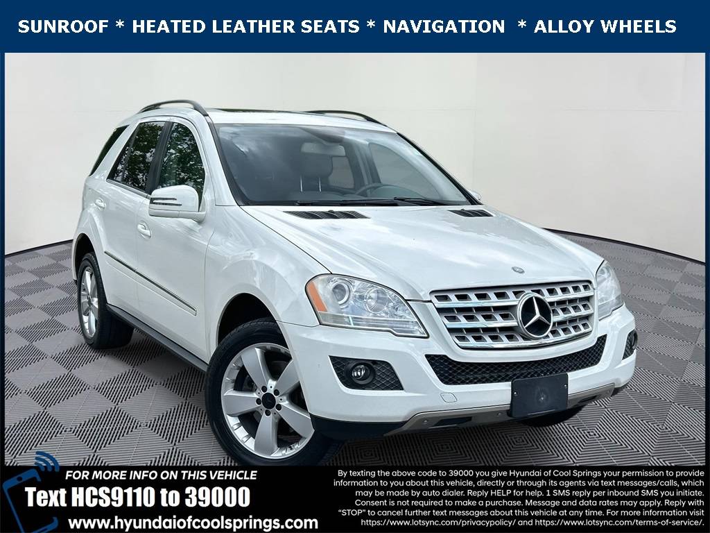 2011 Mercedes-Benz M-Class ML 350 — SUV — 161,937 mi — Franklin, TN