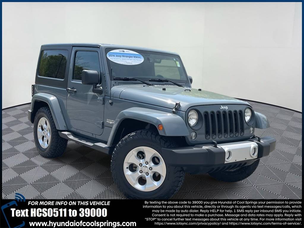 2014 Jeep Wrangler Sahara — SUV — 84,584 mi — Franklin, TN