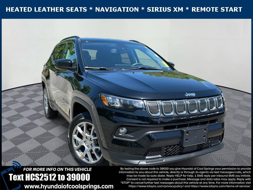 2022 Jeep Compass Latitude Lux — SUV — 15,001 mi — Franklin, TN