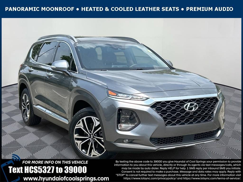 2019 Hyundai Santa Fe Ultimate — SUV — 109,741 mi — Franklin, TN