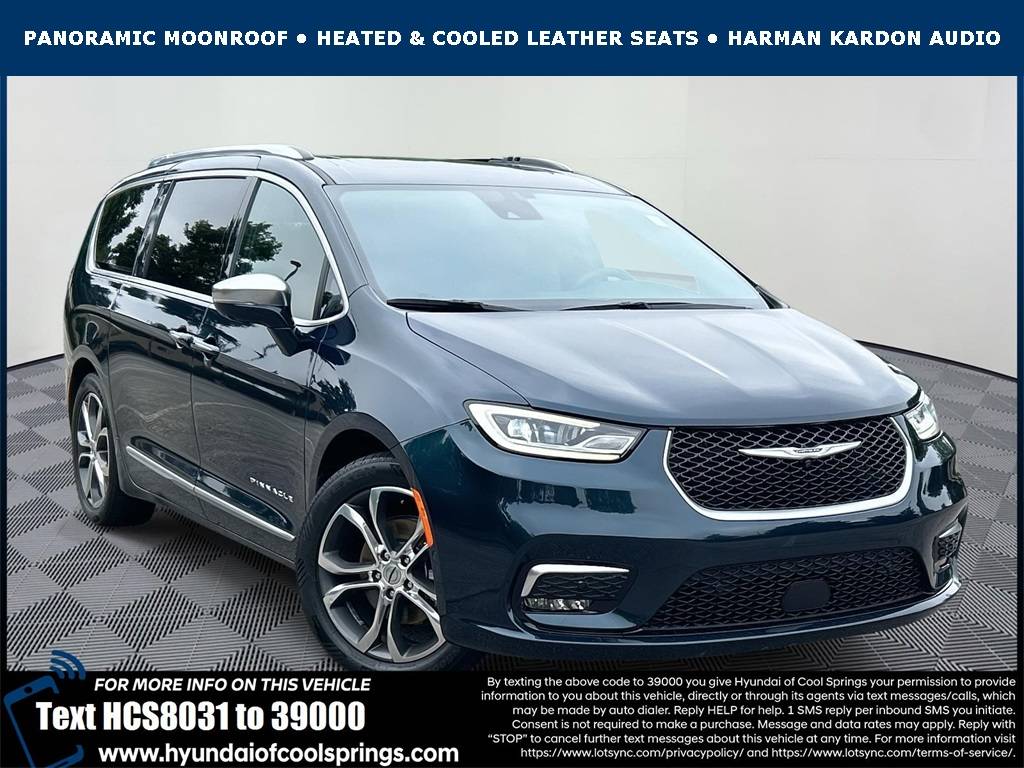 2022 Chrysler Pacifica Pinnacle — Minivan — 79,782 mi — Franklin, TN