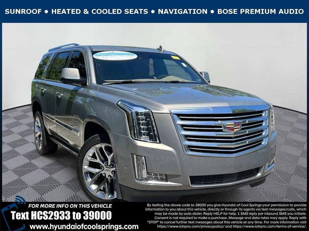 2018 Cadillac Escalade Platinum — SUV — 65,194 mi — Franklin, TN
