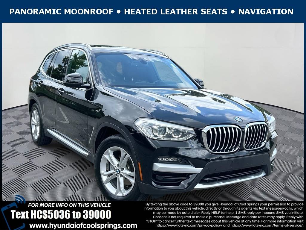 2020 BMW X3 30i — SUV — 83,538 mi — Franklin, TN