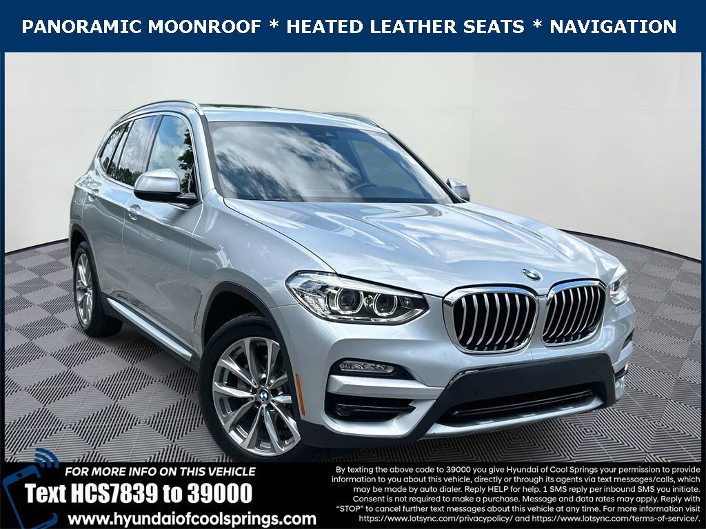 2019 BMW X3 30i — SUV — 47,105 mi — Franklin, TN