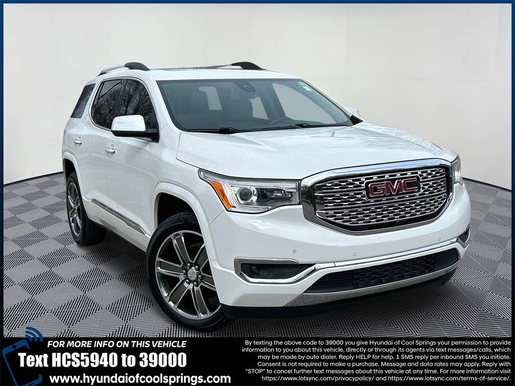 2017 GMC Acadia Denali — SUV — 89,585 mi — Franklin, TN