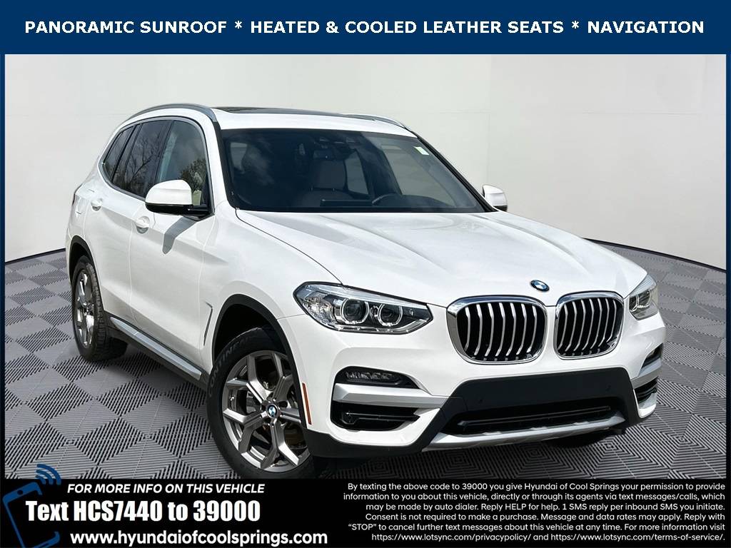 2020 BMW X3 30i — SUV — 47,904 mi — Franklin, TN