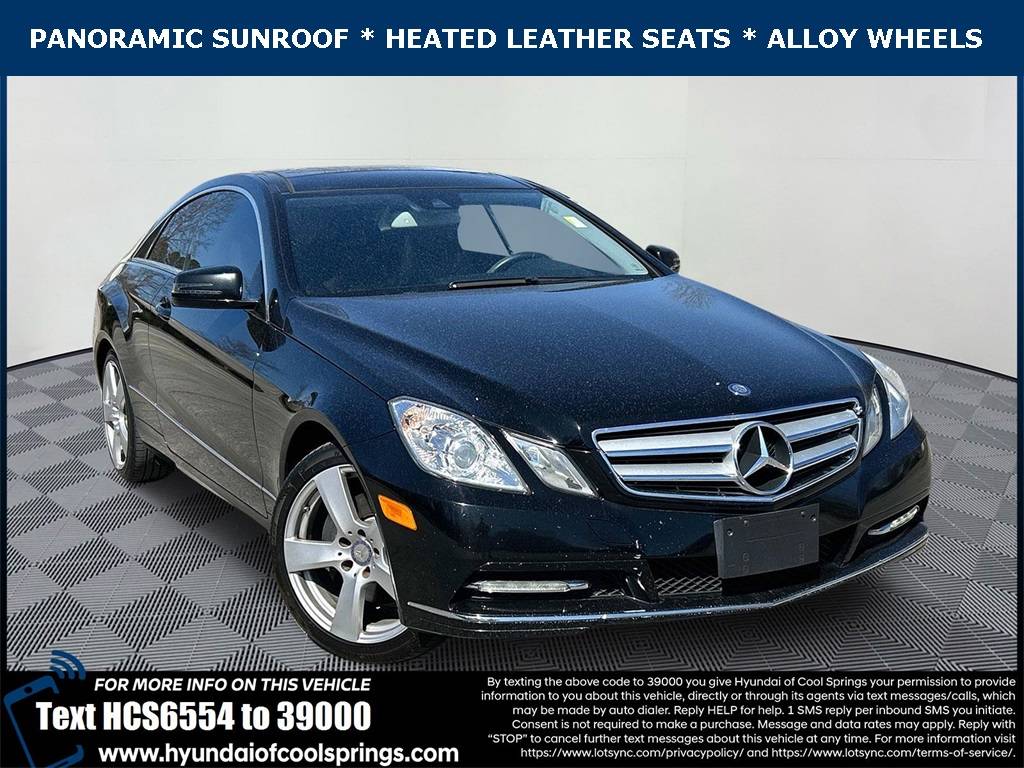 2013 Mercedes-Benz E-Class E 350 — Coupe — 109,275 mi — Franklin, TN