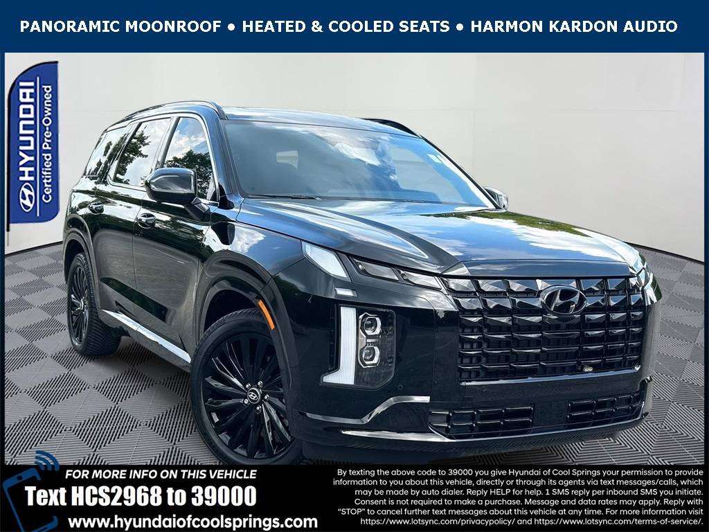 2024 Hyundai Palisade Calligraphy Night Edition — SUV — 27,058 mi — Franklin, TN