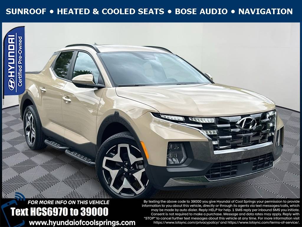 2023 Hyundai Santa Cruz Limited — Pickup Truck — 17,377 mi — Franklin, TN