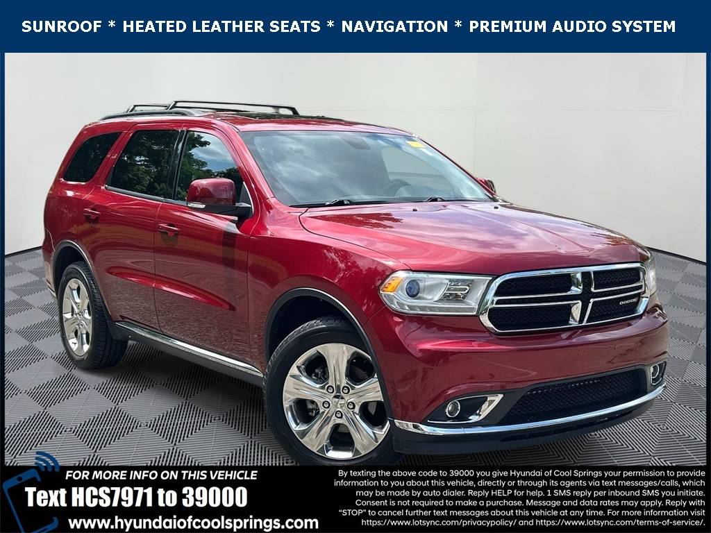2015 Dodge Durango Limited — SUV — 98,579 mi — Franklin, TN