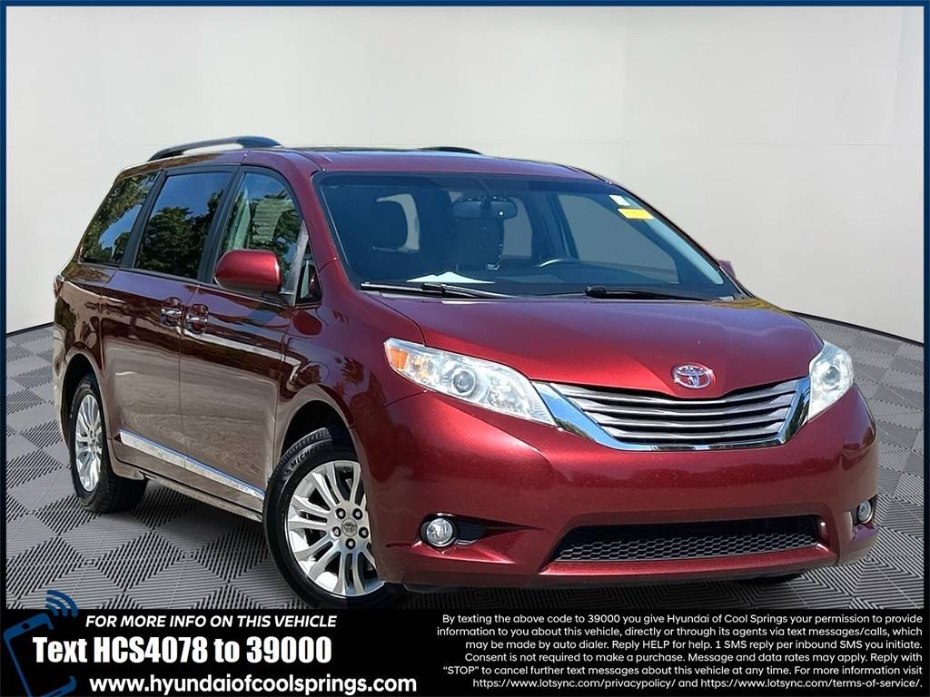 2016 Toyota Sienna XLE — Minivan — 127,925 mi — Franklin, TN