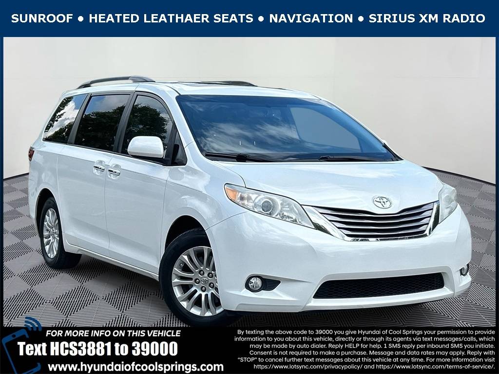 2015 Toyota Sienna XLE — Minivan — 106,247 mi — Franklin, TN