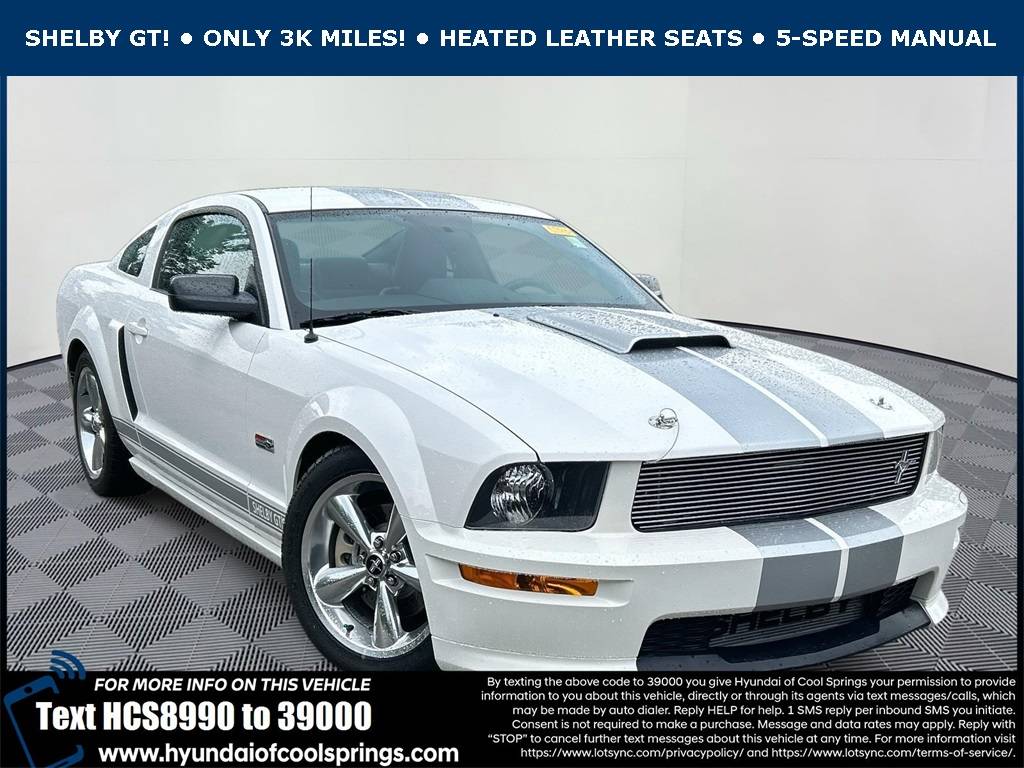 2007 Ford Mustang GT Deluxe — Coupe — 3,148 mi — Franklin, TN