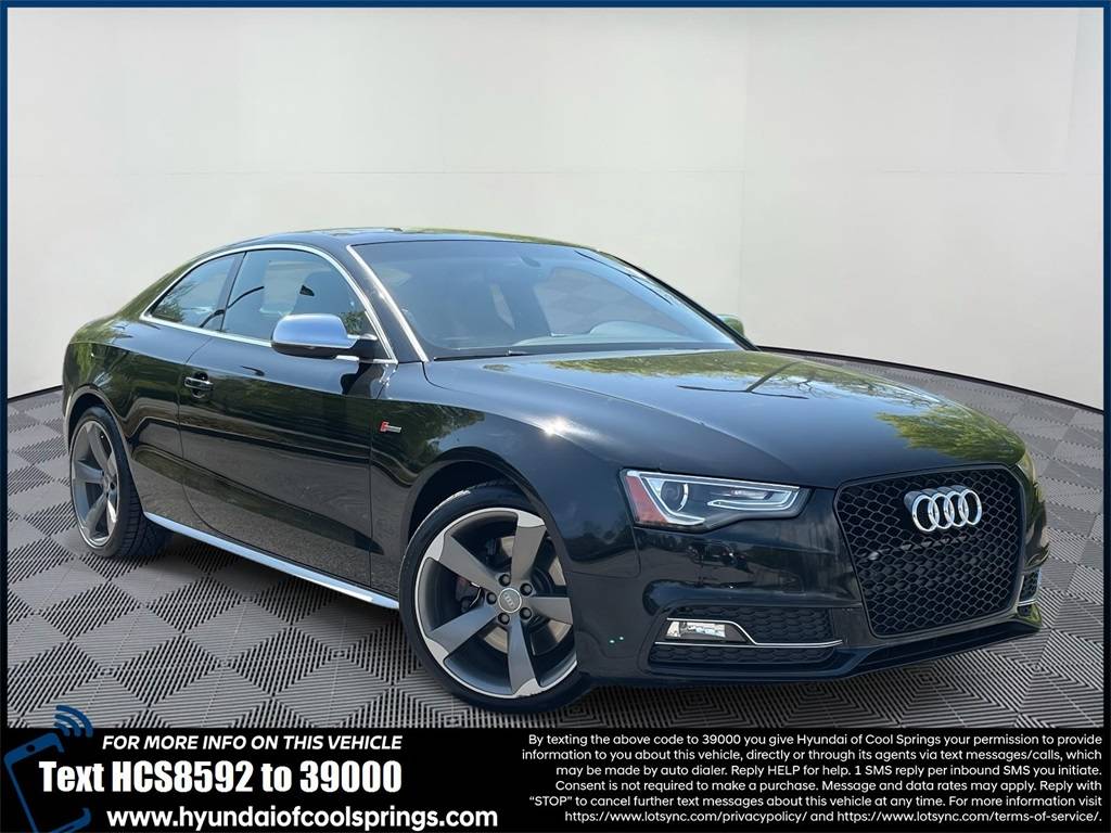 2015 Audi S5 Premium Plus — Coupe — 64,681 mi — Franklin, TN
