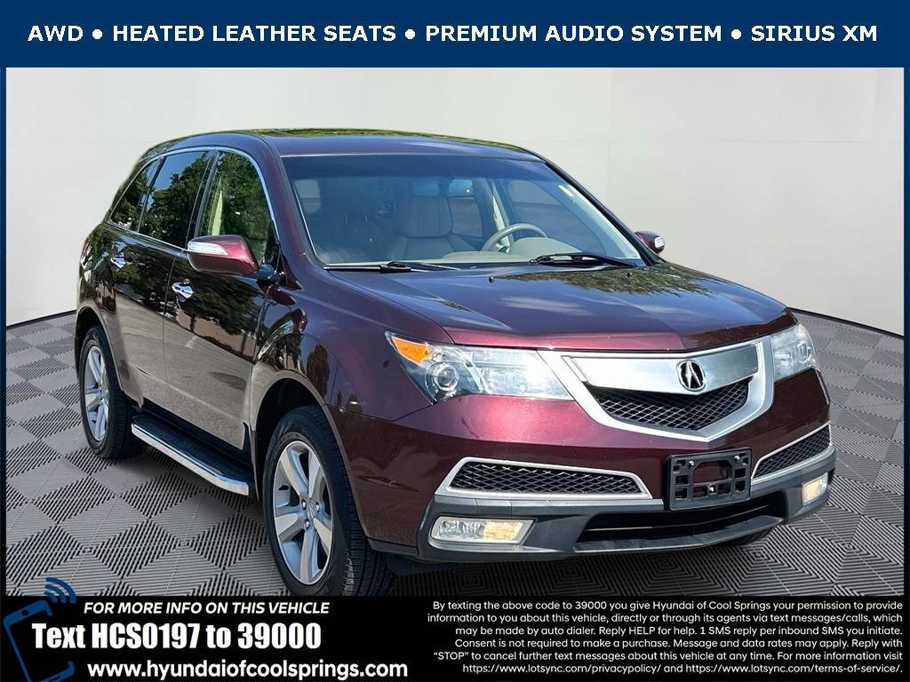 2011 Acura MDX Standard — SUV — 178,712 mi — Franklin, TN