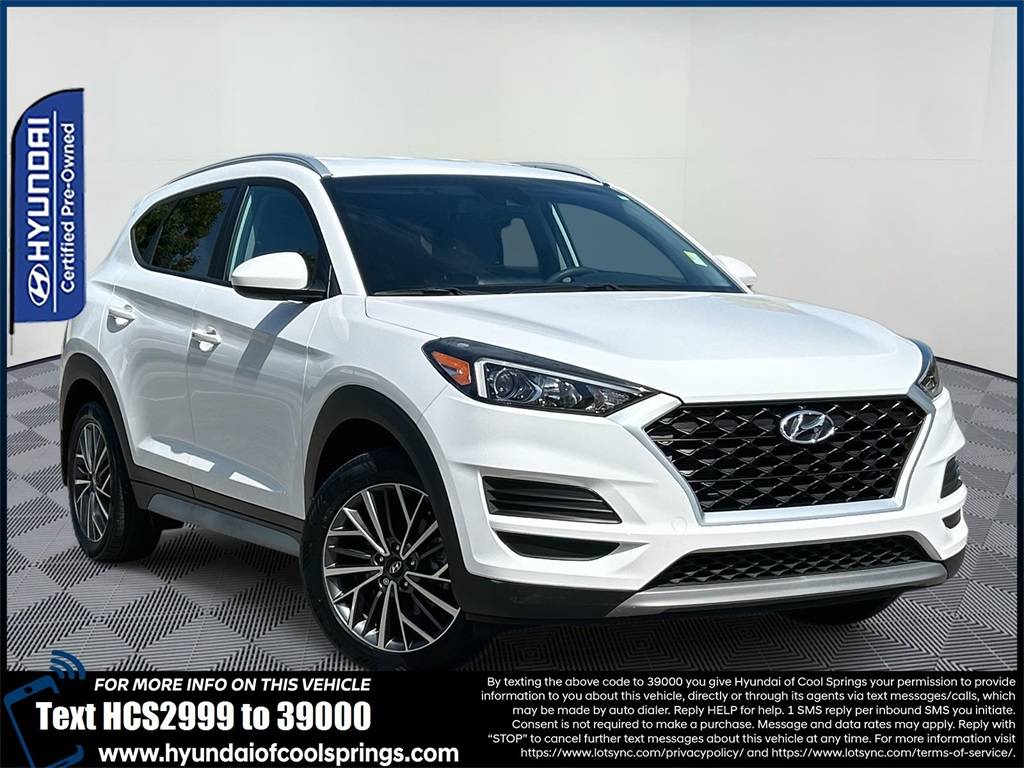 2020 Hyundai Tucson SEL — SUV — 37,573 mi — Franklin, TN