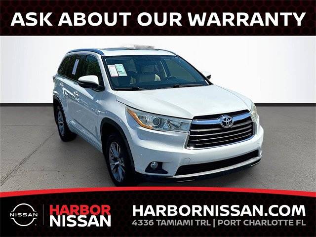 2014 Toyota Highlander XLE — SUV — 100,765 mi — Port Charlotte, FL