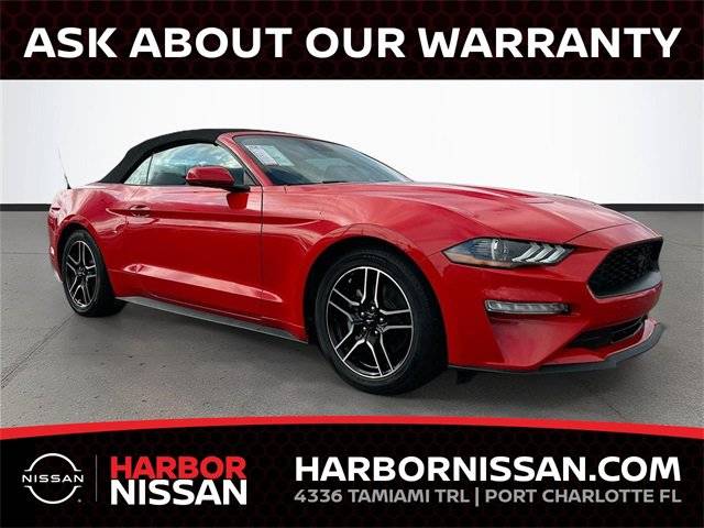 2022 Ford Mustang EcoBoost Premium — Convertible — 64,750 mi — Port Charlotte, FL