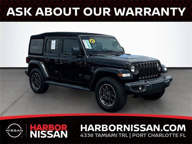 2021 Jeep Wrangler 80th Anniversary — SUV — 55,725 mi — Port Charlotte, FL