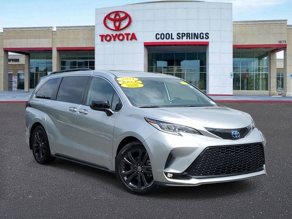2021 Toyota Sienna XSE — Minivan — 60,023 mi — Franklin, TN