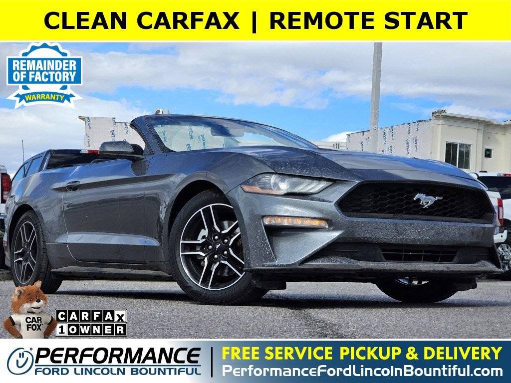 2022 Ford Mustang EcoBoost Premium — Convertible — 42,152 mi — Bountiful, UT