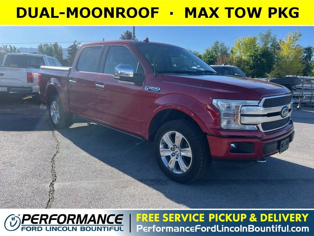 2020 Ford F-150 Platinum — Pickup Truck — 58,247 mi — Bountiful, UT