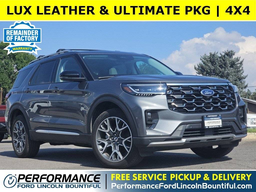 2025 Ford Explorer Platinum — SUV — 4,910 mi — Bountiful, UT