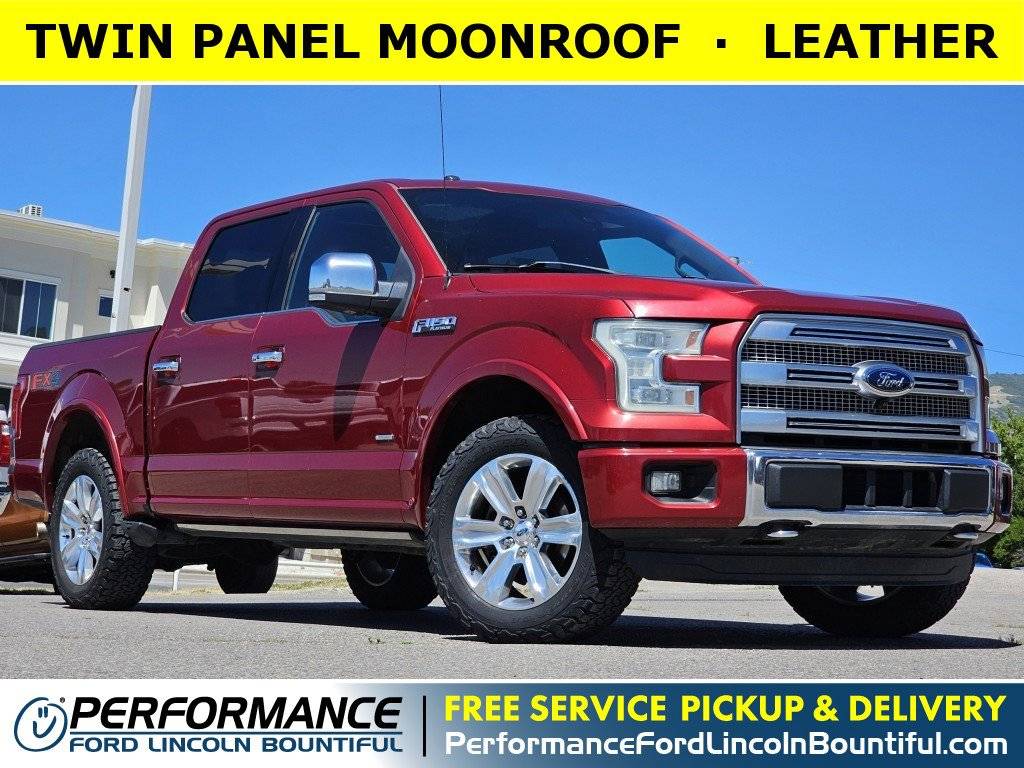 2015 Ford F-150 Platinum — Pickup Truck — 119,000 mi — Bountiful, UT