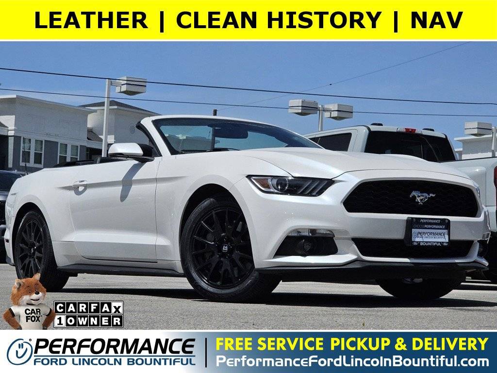 2017 Ford Mustang EcoBoost Premium — Convertible — 40,479 mi — Bountiful, UT