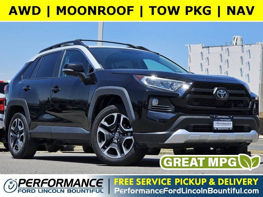 2019 Toyota RAV4 Adventure — SUV — 76,216 mi — Bountiful, UT