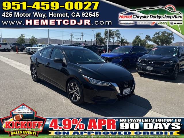 2023 Nissan Sentra SV — Sedan — 62,031 mi — Hemet, CA