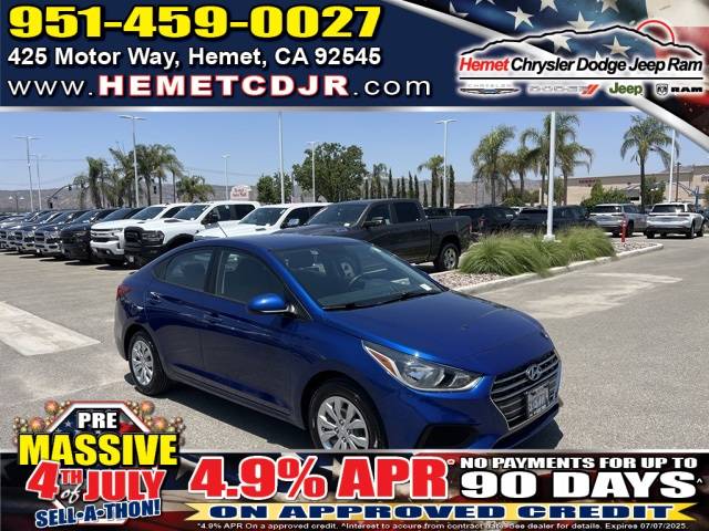 2021 Hyundai Accent SE — Sedan — 56,815 mi — Hemet, CA