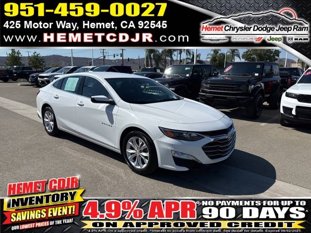 2022 Chevrolet Malibu LT — Sedan — 64,962 mi — Hemet, CA