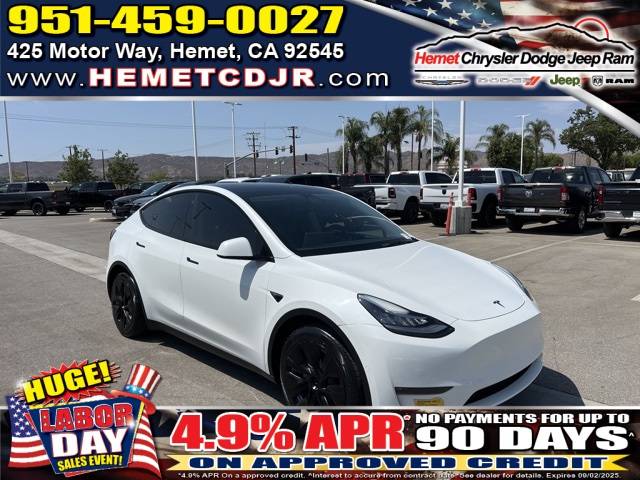 2021 Tesla Model Y Long Range — SUV — 83,045 mi — Hemet, CA
