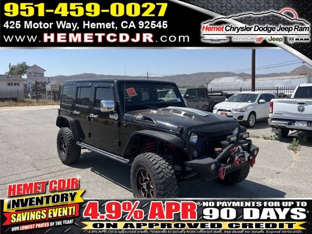 2016 Jeep Wrangler Black Bear — SUV — 83,170 mi — Hemet, CA