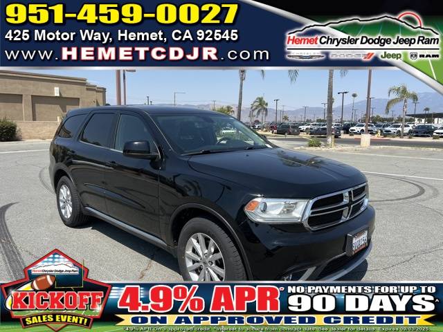 2019 Dodge Durango SXT — SUV — 89,036 mi — Hemet, CA