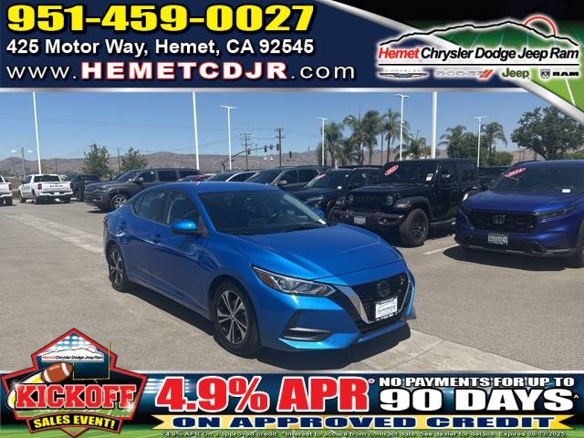 2021 Nissan Sentra SV — Sedan — 62,293 mi — Hemet, CA