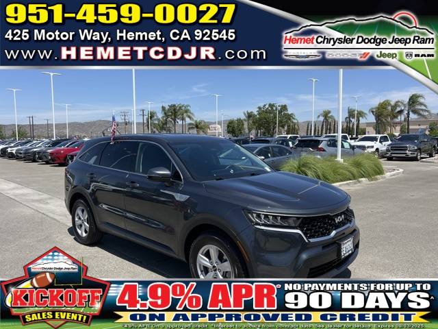 2023 Kia Sorento LX — SUV — 52,856 mi — Hemet, CA