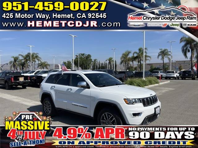 2022 Jeep Grand Cherokee WK Limited — SUV — 17,130 mi — Hemet, CA