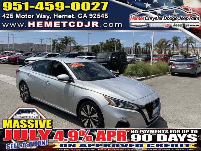 2022 Nissan Altima SV — Sedan — 61,426 mi — Hemet, CA