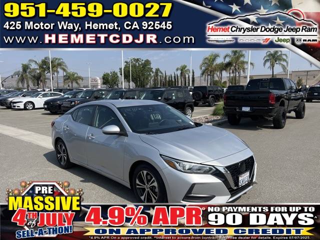 2021 Nissan Sentra SV — Sedan — 70,256 mi — Hemet, CA