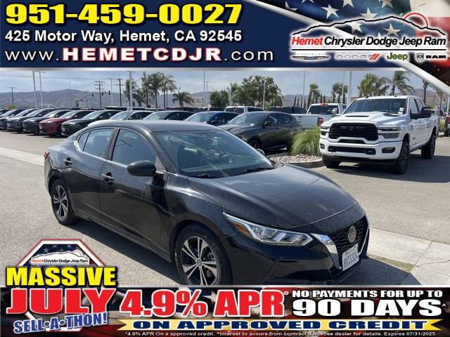 2021 Nissan Sentra SV — Sedan — 64,784 mi — Hemet, CA