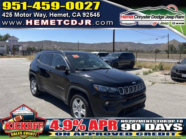 2022 Jeep Compass Latitude — SUV — 62,433 mi — Hemet, CA